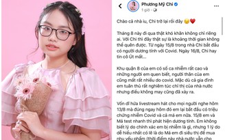 Phương Mỹ Chi kể về 14 ngày vượt qua Covid-19 tại nhà