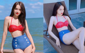 Hương Giang diện bikini nóng bỏng sau thời gian 'ở ẩn'