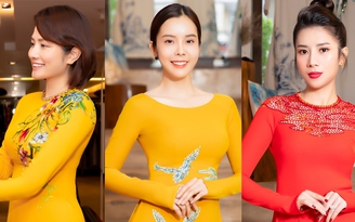 Dàn hoa hậu quốc tế hội tụ trong show diễn của Đinh Văn Thơ