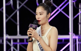 Chị gái Nam Em gây tranh cãi tại Hoa hậu Hoàn vũ Việt Nam