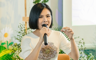 Diễn viên Vân Trang tiết lộ cuộc sống sau khi sinh đôi