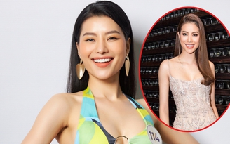 Cô gái cao 1,79m có nét giống Phạm Hương gây chú ý tại Miss Universe Vietnam