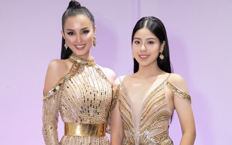 Hoa hậu Siêu quốc gia 2013 dạy catwalk cho Miss Teen Gia Hân