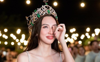 Hoa hậu Thùy Tiên tuyên bố bất ngờ khi được hỏi chuyện tình cảm với Quang Linh