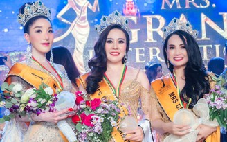 Diễn viên 'Về nhà đi con' đăng quang Hoa hậu Quý bà Hòa bình Quốc tế