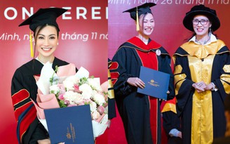 Hoa hậu Đào Ái Nhi nhận bằng tốt nghiệp thạc sĩ