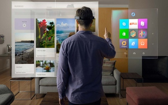 Độc đáo công nghệ kính thực tế ảo HoloLens của Microsoft