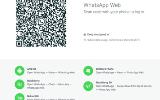 WhatsApp có phiên bản chạy trên nền web