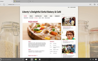 Bản thử nghiệm Windows 10 sẽ được cài sẵn trình duyệt Spartan