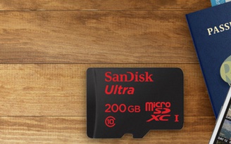 Thẻ nhớ siêu nhỏ microSD dung lượng 200 GB