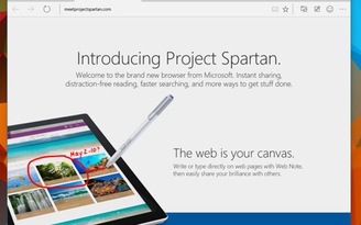 Microsoft tung ra bản Windows 10 thử nghiệm có trình duyệt Spartan