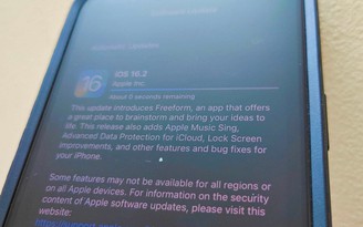 Apple vá nhiều lỗi bảo mật nghiêm trọng với iOS 16.2
