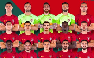 Bồ Đào Nha chốt danh sách đá World Cup: 'Già gân' 39 tuổi và 3 sao M.U