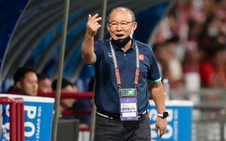 Hòa Singapore, HLV Park nói cứng về mục tiêu của tuyển Việt Nam tại AFF Cup