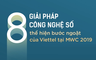 8 giải pháp công nghệ số thể hiện bước ngoặt của Viettel tại MWC 2019