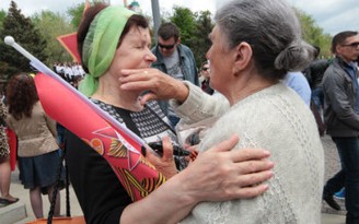 Những khoảnh khắc xúc động bên lề lễ duyệt binh tại Nga