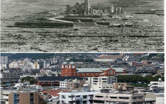 Hiroshima và Nagasaki 70 năm sau ngày bị ném bom nguyên tử