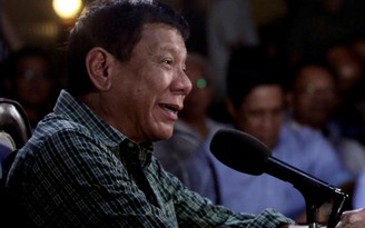 Ông Duterte nói sẽ đàm phán với Trung Quốc về Biển Đông ngay trong năm 2016