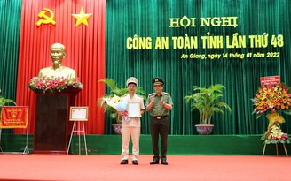 Đại tá Bùi Tấn Ân giữ chức vụ Phó giám đốc Công an tỉnh An Giang