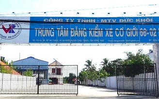 Vụ lãnh đạo và nhân viên Trung tâm đăng kiểm 66-02D nhận hối lộ: Đình chỉ hoạt động 3 tháng