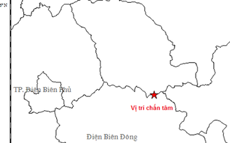 Động đất 3,9 độ richter tại Điện Biên