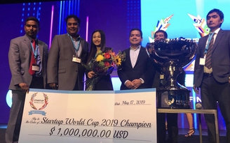 Vô địch khởi nghiệp sáng tạo thế giới, start up Việt nhận thưởng 1 triệu USD