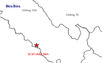 Lại động đất tại Điện Biên