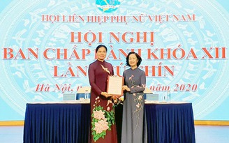 Bà Hà Thị Nga được bầu làm Chủ tịch Hội Liên hiệp phụ nữ Việt Nam