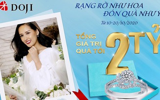 Hàng ngàn ưu đãi cho khách hàng mua trang sức dịp 20.10