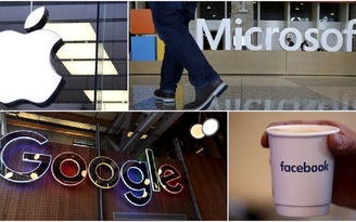 Apple, Google, Facebook sẽ sớm mất vị trí hàng đầu thế giới