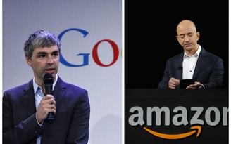 Cổ phiếu Google, Amazon đang chạy đua đến mốc 1.000 USD