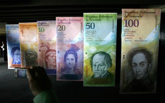 Venezuela thay giấy bạc mệnh giá lớn nhất bằng tiền xu