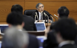 Thống đốc Ngân hàng Trung ương Nhật Bản tiếp tục giữ ghế