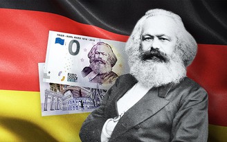 Giấy bạc lưu niệm 0 EUR có hình Karl Marx 'cháy hàng'