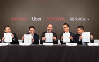 Toyota, Softbank rót 1 tỉ USD cho xe tự lái của Uber