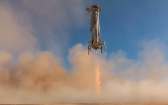 Blue Origin phá kỷ lục phóng tên lửa dành riêng cho du lịch không gian