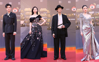 Đêm Điện ảnh Weibo 2021: Cảnh Điềm mặc đầm sến súa, Ngô Lỗi thành Hứa Văn Cường bản lỗi