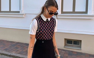 Các cô gái sẽ trẻ mãi không già với phong cách preppy