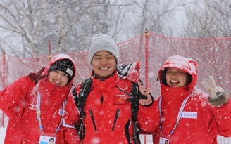 Á vận hội mùa đông 2017: Việt Nam vào top 30 trượt tuyết ván đôi