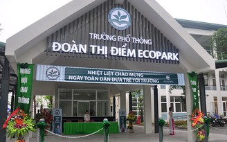 Trường Đoàn Thị Điểm Ecopark bỏ phí giữ chỗ, tìm nhà thầu bếp ăn mới