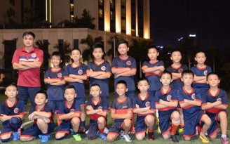 Đội bóng nhí Việt Nam được 'thách đấu' tại Trung Quốc