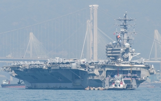 Chỉ huy nhóm tàu sân bay USS Ronald Reagan không lo áp lực hải quân Trung Quốc