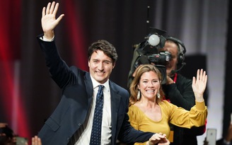 Thủ tướng ‘soái ca’ của Canada thắng cử thêm một nhiệm kỳ