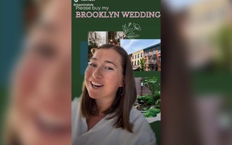 Vì Covid-19, cô dâu trẻ buộc phải bán rẻ gói tiệc cưới trên TikTok