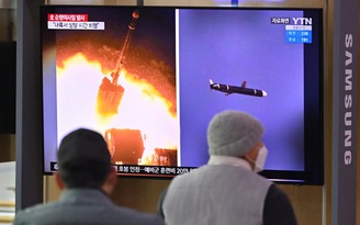 Triều Tiên tiếp tục phóng thêm 2 tên lửa