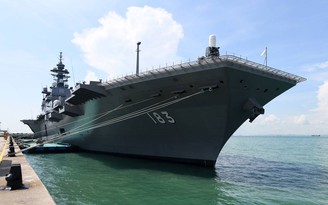 Nhật triển khai tàu JS Izumo đến Ấn Độ Dương - Thái Bình Dương
