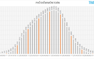 Điểm thi THPT quốc gia 2018: Cả nước có 2 điểm 10 môn toán, điểm trung bình 4,85