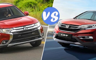 Đối đầu Honda CR-V, Mitsubishi Outlander có đủ hấp dẫn?