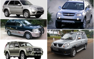 5 mẫu SUV đã qua sử dụng giá 300 - 500 triệu đồng