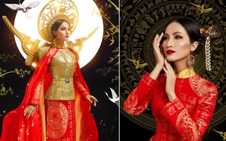 Trang phục dân tộc của Hoài Sa tại Hoa hậu Chuyển giới Quốc tế 2020